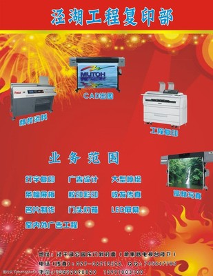 復(fù)印部海報(bào)圖片